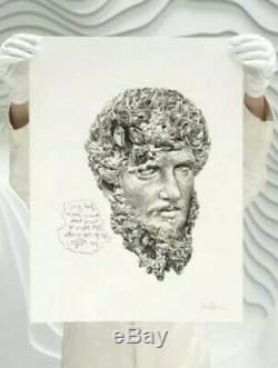 Daniel Arsham Eroded Classical Prints Autograph Special Edition 67/99 In Hand