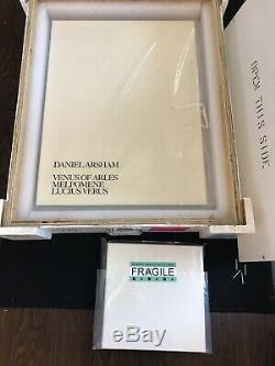 Daniel Arsham Eroded Classical Prints Autograph Special Edition 67/99 In Hand