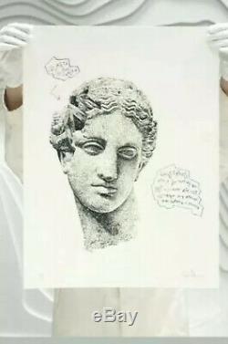 Daniel Arsham Eroded Classical Prints Autograph Special Edition 67/99 In Hand