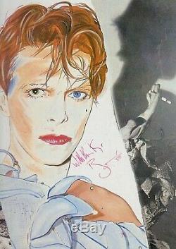 David Bowie SIGNED 1980 Scary Monsters album cover autograph hand signed