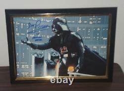 David Prowse Hand Signed Photo With Coa Framed 8x10 Star Wars Autograph