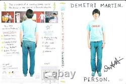 Demetri Martin Hand Signed DVD PERSON. Authentic Autograph JSA COA Cert