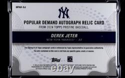 Derek Jeter? 2024 Topps Pristine SGC 10 Auto 10 Popular Demand POP 1