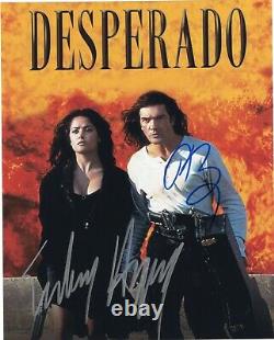 Desperado Banderas Hayek Original Autographs Hand Signed 8 X 10 With Coa