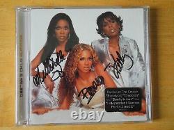 Destiny's Child Hand Signed Autograph Survivor Album CD Beyonce Kelly Michelle