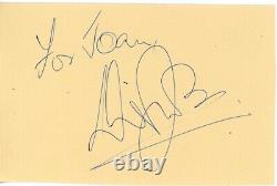 Dirk Bogarde Hand Signed Album Page + 2 Photos (1 Vin. 1 V. Rep.) See Descr