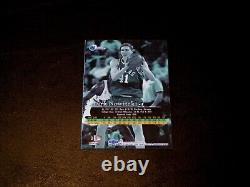 Dirk Nowitzki 1998 Flair Showcase Autographed HOF Rookie Card Mavs Auto RC NBA