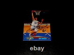 Dirk Nowitzki 1998 Stadium Club Autographed HOF Rookie Card Mavs Auto RC NBA