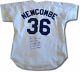 Don Newcombe Hand Signed Autographed Brooklyn La Dodgers Inscribed Stat Jersey