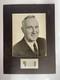 Donald Crisp Hand Signed Signature Matted With Photograph