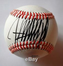Donald Trump Hand Signed Autographed Baseball With COA