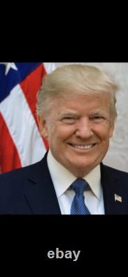 Donald Trump Hand Signed Dedication Glossy Photo