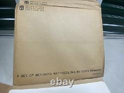 Dong Kingman SEALED & HAND SIGNED SET of 12 Benihana Lithograph Prints 1979