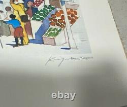 Dong Kingman SEALED & HAND SIGNED SET of 12 Benihana Lithograph Prints 1979