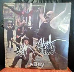 Doors X3 Autograph Hand Signed Record Cover Album COA Ray Manzarek Robby Krieger
