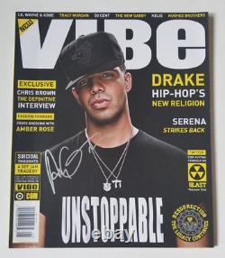 Drake REAL hand SIGNED Vibe Magazine JSA LOA Autographed Aubrey Graham