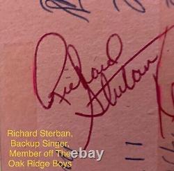 ELVIS PRESLEY AUTOGRAPHs Hand Signed Scrapbook 76 pgs J D Summer Richard Sterban