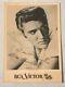 Elvis Presley Hand Signed Rca Card, Autograph In-person 1959, 2 Coas Museum