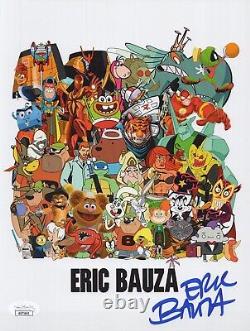 ERIC BAUZA Hand Signed 8x10 Photo VOICE ACTOR Authentic Autograph JSA COA Cert