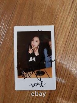 EXID LE Real Polaroid Autographed Hand Signed
