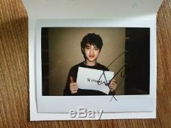 EXO Event Prize Real Polaroid Autographed Hand Signed D. O
