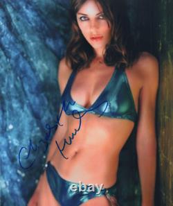 Elizabeth Hurley Hand Signed Autograph 8x10 Hand Signed Photo with Hologram COA