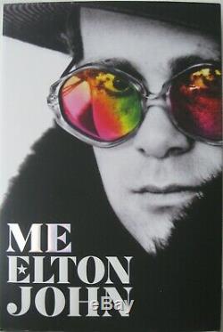 Elton John Me Hand Signed Autographed Autobiography First Us Edition 2019 New
