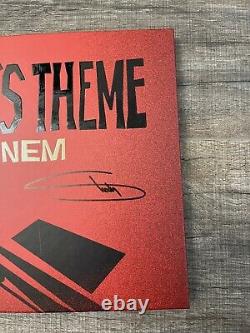 Eminem SIGNED Book Alfred Theme Lyrics AUTOGRAPHED Limited x/99 Copies IN HAND