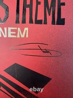 Eminem SIGNED Book Alfred Theme Lyrics AUTOGRAPHED Limited x/99 Copies IN HAND