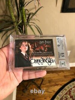 Emma Watson Hermione Granger On Card Autograph Auto Prisoner Of Azkaban Artbox