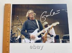 Eric Clapton Hand Signed Autograph 8 x 12 Photo With COA