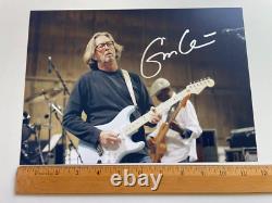 Eric Clapton Hand Signed Autograph 8 x 12 Photo With COA