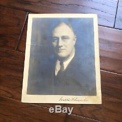 FRANKLIN D. ROOSEVELT JSA LOA Autograph Hand Signed Photo President