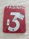 Fabinho Hand Signed Autographed Red Nike Liverpool Fc Soccer Jersey Bas Beckett