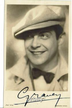 Fernand Gravey hand signed photo