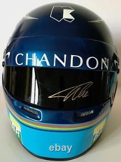 Fernando Alonso Hand Signed 2018 Mclaren F1 Full Size Helmet Very Rare