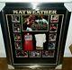 Floyd Mayweather Signed Glove Autograph Luxury Display And Worn Hand Wrap