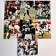 Football Lot Of 7 Autographs (famous Football Players Hand Signed Photographs)