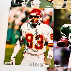 Football Lot of 7 Autographs (Famous Football Players Hand Signed Photographs)