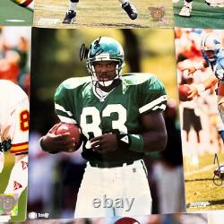 Football Lot of 7 Autographs (Famous Football Players Hand Signed Photographs)