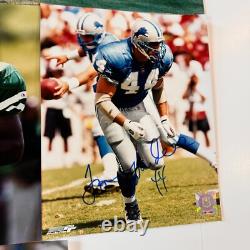 Football Lot of 7 Autographs (Famous Football Players Hand Signed Photographs)