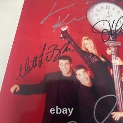 Friends Autographed Hand Signed 8x10 Photo, Matthew Perry, Jennifer Aniston, COA