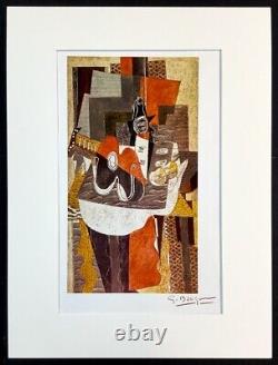 GEORGES BRAQUE 12x16 inch Matted Print FRAME READY Hand Signed Signature