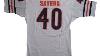 Gale Sayers Signed Chicago Bears Jersey Mounted Memories Coa From Powers Autographs
