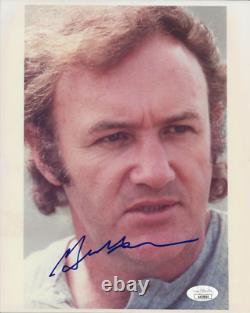 Gene Hackman REAL hand SIGNED French Connection Movie Photo JSA COA Autographed