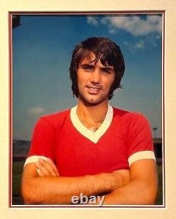 George Best, Manchester Utd Legend Guaranteed Hand Signed FDC Presentation & COA