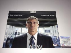 George Clooney Rare Authentic Hand Signed Autographed 11x14 Photo Actor PSA DNA