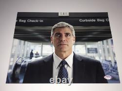 George Clooney Rare Authentic Hand Signed Autographed 11x14 Photo Actor PSA DNA