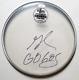 Gina Schock Real Hand Signed 10 Drumhead Jsa Coa Autographed Go-go's Go Gos