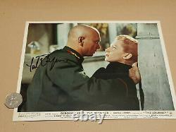 Good Quality Hand Signed The Journey Photograph of Yul Brynner 10 x 8 inches